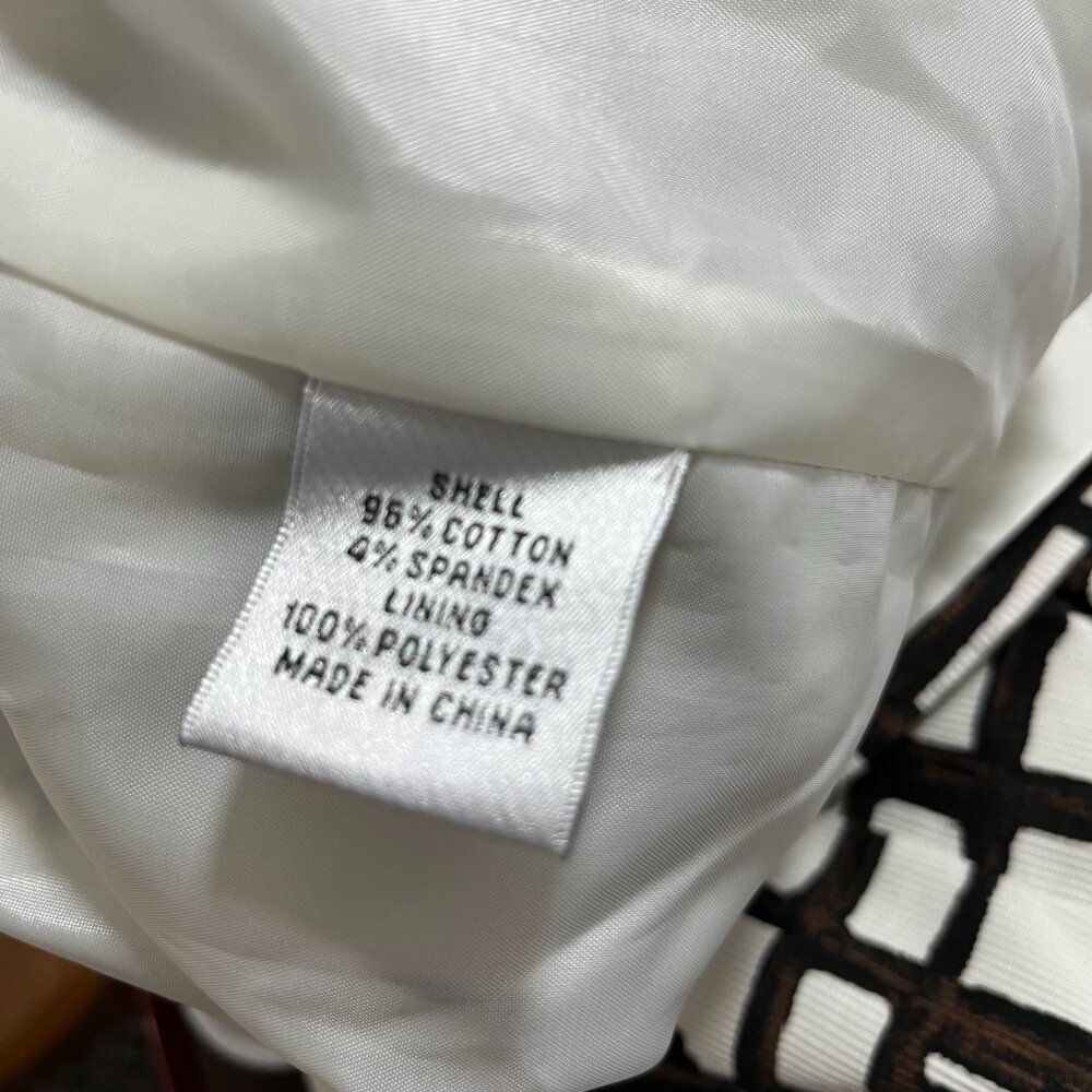 Talbots Size 12 Corduroy Stretch Button Down Fron… - image 7